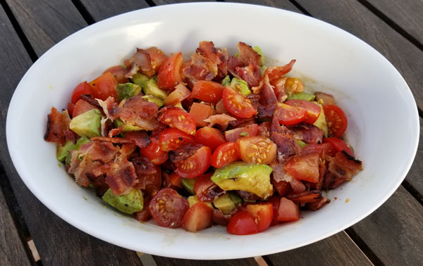 Bacon Avocado Salad